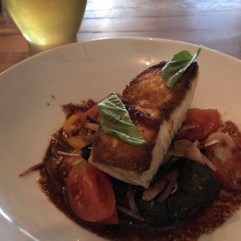 The Dapper Goose - Halibut dinner - New American Near Me - Buffalo, New York The Dapper Goose - Halibut dinner - New American Near Me - Buffalo, New York