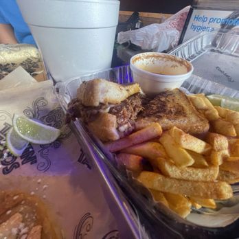 Talkin' Tacos SoDo - Birria grilled cheese and fries - Tacos Near Me - Orlando, Florida Talkin' Tacos SoDo - Birria grilled cheese and fries - Tacos Near Me - Orlando, Florida