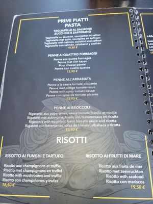 Menu photo 6 A l'Angolo Brussels, BRU