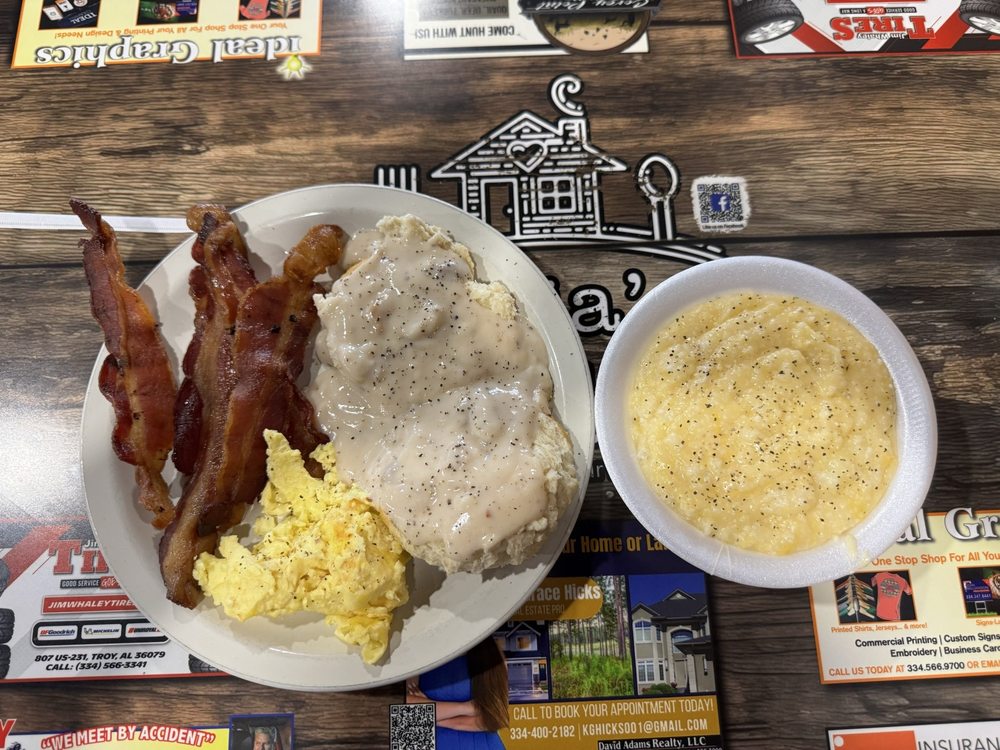 Food from Julia's Restaurant