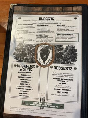 Menu photo 5 Foster and Logan's Pub and Grill Red Lodge, MT