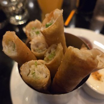 China Live - Dumbness Crab and Shrimp Spring Hand Rolls - Chinese Near Me - San Francisco, California China Live - Dumbness Crab and Shrimp Spring Hand Rolls - Chinese Near Me - San Francisco, California
