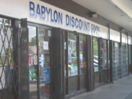 Babylon Discount Food Logo