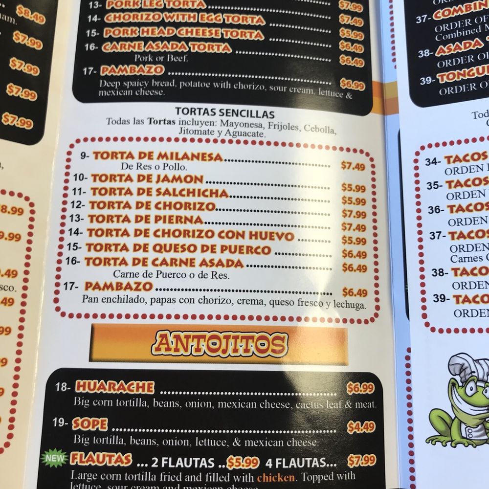 La Tortuga - Prices are wrong on here apparently but we weren't told and we couldn't read the Spanish! - Mexican Near Me - Everett, Washington