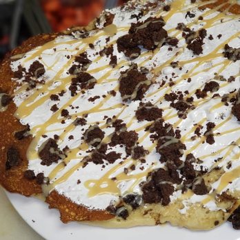 Baja Cafe on Campbell - Peanut butter pancakes with bites of brownie - Breakfast & Brunch Near Me - Tucson, Arizona