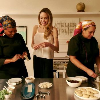 Atelier Jolie - Cooking with Angelina Jolie (founder) - 1/23/2026 - Women's Clothing Near Me - New York, New York