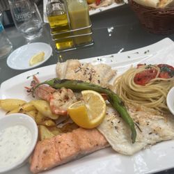 Ristorante Toscana - Fisch Platte mit ein paar Extra Wünschen die alle erfüllt wurden