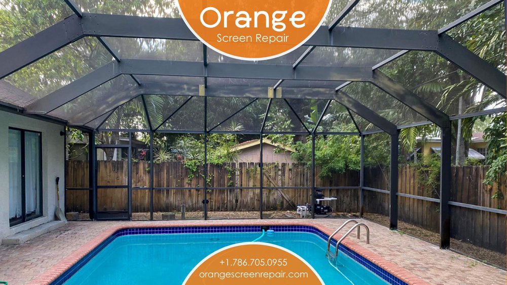 ORANGE SCREEN ENCLOSURE Updated September 2024 24 Photos 905 SE