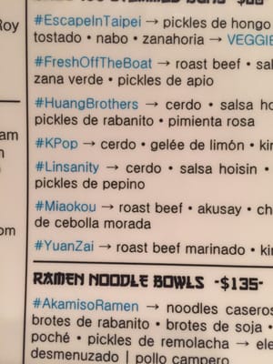 Menu photo 5 Fukuro Noodle Bar Buenos Aires, C Menu photo 5 Fukuro Noodle Bar Buenos Aires, C
