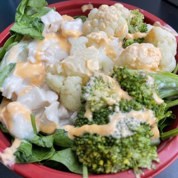 Andrea's Healthy Kitchen - 21. Chicken Bowl that orange sauce on top is so good! - Juice Bars & Smoothies Near Me - El Monte, California Andrea's Healthy Kitchen - 21. Chicken Bowl that orange sauce on top is so good! - Juice Bars & Smoothies Near Me - El Monte, California
