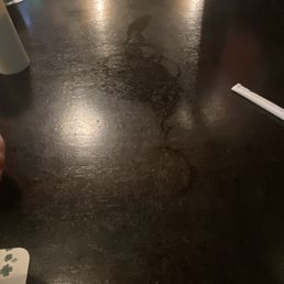 Dirty table Dirty table