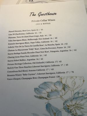 Menu photo 2 The Guest House Huntersville, NC Menu photo 2 The Guest House Huntersville, NC