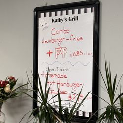Kathy's Grill - Menu (February 2024)