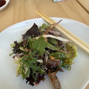 Soan By Sasabune Express - Salmon skin salad - Japanese Near Me - Los Angeles, California