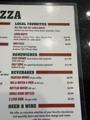 Menu photo 1 Mountain Mike's Pizza Jurupa Valley, CA Menu photo 1 Mountain Mike's Pizza Jurupa Valley, CA