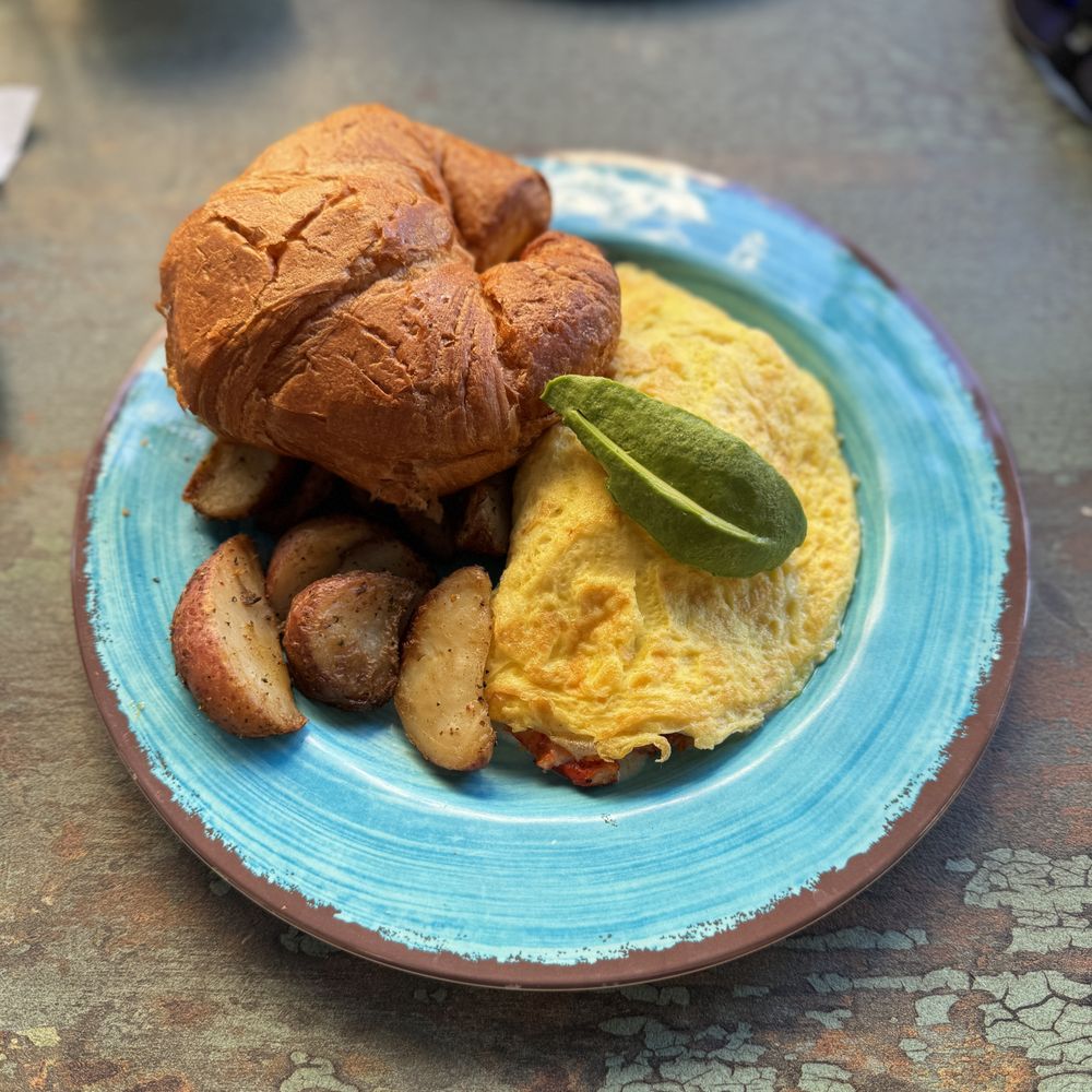 Clear Sky Cafe - Lobster omelette - very good. I added the avocado. - New American Near Me - Clearwater, Florida Clear Sky Cafe - Lobster omelette - very good. I added the avocado. - New American Near Me - Clearwater, Florida