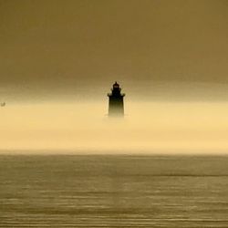 Greenwich Point Park - Morning fog rolling over the water