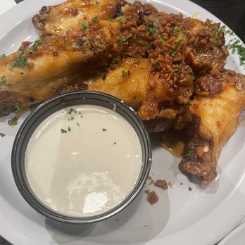 The Hall CP - fried wings... I think lemon pepper... so good! - Venues & Event Spaces Near Me - College Park, Maryland