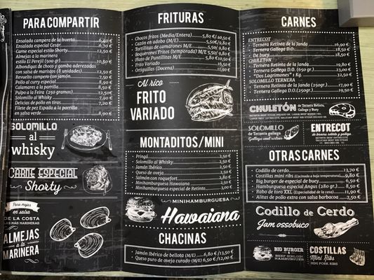 Menu photo 3 El Perejil Rota, CA Menu photo 3 El Perejil Rota, CA