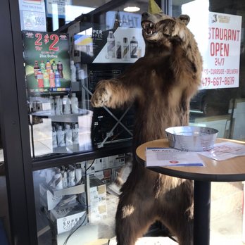 The Workman's Travel Center - Greeted by a bear at Workmen's. - Travel Services Near Me - Ozark, Arkansas The Workman's Travel Center - Greeted by a bear at Workmen's. - Travel Services Near Me - Ozark, Arkansas