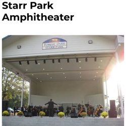 Starr Park Amphitheater - This is a front view of the amphitheater.