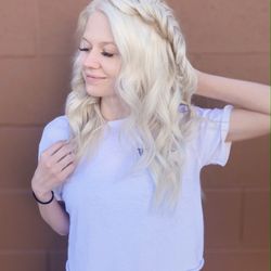Moss Hair Color Studio - When your hair looks good you feel good! Loving Kelsey as a platinum princess