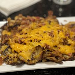 Keke's Breakfast Cafe - Home fries with cheddar and bacon