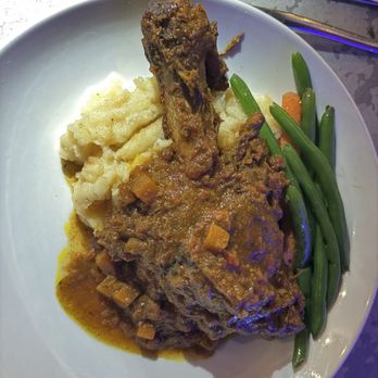 Bites & Bubbles - Lamb Shank (the meat fell off the bone) - Wine Bars Near Me - Orlando, Florida