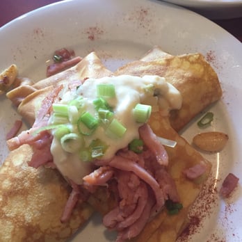 Cafe Conti - Ham and Swiss crepes - Breakfast & Brunch Near Me - New Orleans, Louisiana Cafe Conti - Ham and Swiss crepes - Breakfast & Brunch Near Me - New Orleans, Louisiana