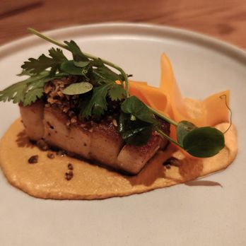 Uchi Philadelphia - Pork belly with fall twist features loads of pumpkin - I loved it and the pork belly was cooked PERFECTLY - Sushi Bars Near Me - Philadelphia, Pennsylvania Uchi Philadelphia - Pork belly with fall twist features loads of pumpkin - I loved it and the pork belly was cooked PERFECTLY - Sushi Bars Near Me - Philadelphia, Pennsylvania