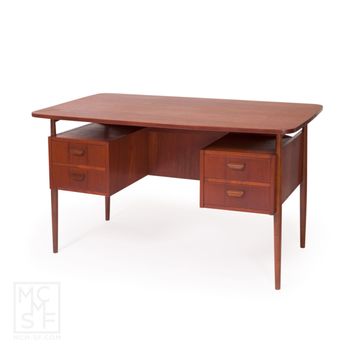 MCMSF - Vintage Danish Gunnar Nielsen "Floating Top" Desk - Furniture Stores Near Me MCMSF - Vintage Danish Gunnar Nielsen "Floating Top" Desk - Furniture Stores Near Me
