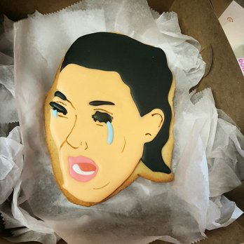 Funny Face Bakery - Oh Kim K please don't cry, the cookie was a hit! - Cupcakes Near Me - New York, New York