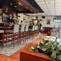Little Italy - Bar and indoor dining area.