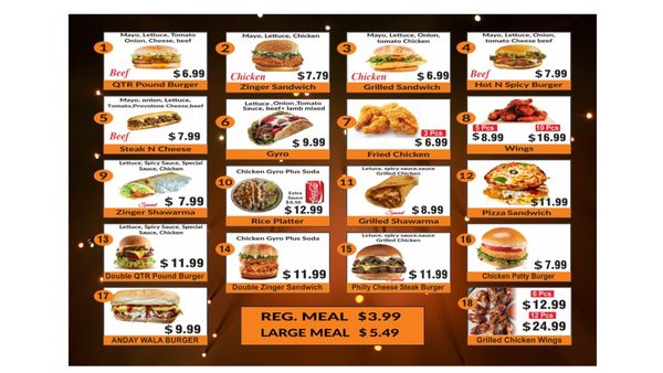 Menu photo 3 Real Taste Chicken & Subs Woodbridge, VA Menu photo 3 Real Taste Chicken & Subs Woodbridge, VA