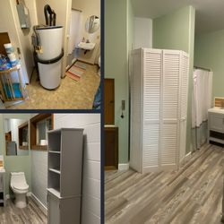 Leeward Handyman - 3/4 BATH/UTILITY ROOM REFRESH: The room that masquerades as a bathroom but serves more purposes than just the call of nature.