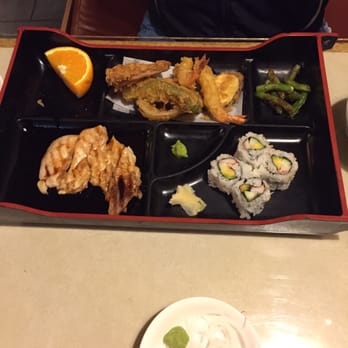 Bush Garden - Chicken teriyaki and tempura bento - Japanese Near Me - Seattle, Washington Bush Garden - Chicken teriyaki and tempura bento - Japanese Near Me - Seattle, Washington