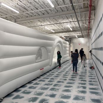 Space Club - The inflatable bounce area on the left right as you walk in after taking your shoes off - Indoor Playcenter Near Me - Brooklyn, New York Space Club - The inflatable bounce area on the left right as you walk in after taking your shoes off - Indoor Playcenter Near Me - Brooklyn, New York