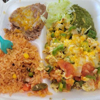 Odalberto's Mexican food - Huevos Mexicana, no tomatoes. Excellent! - Mexican Near Me - Murrieta, California Odalberto's Mexican food - Huevos Mexicana, no tomatoes. Excellent! - Mexican Near Me - Murrieta, California