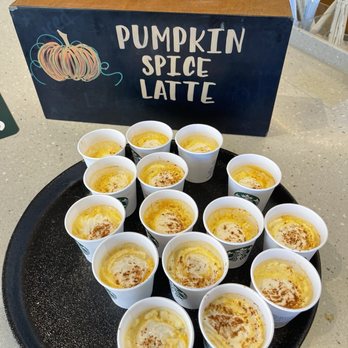 Starbucks - Pumpkin spice latte samples - Coffee & Tea Near Me - Santa Clara, California Starbucks - Pumpkin spice latte samples - Coffee & Tea Near Me - Santa Clara, California