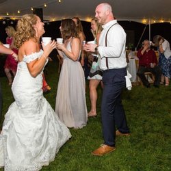 Daze Entertainment - DJing an outdoor wedding in New Albany