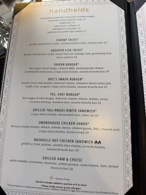 Menu photo 1 Delaney's Tavern Orlando, FL