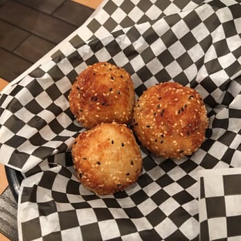 Bom Bom Grill - KooKoo Balls!! Fried Rice and cheese!! - Asian Fusion Near Me - Bellflower, California