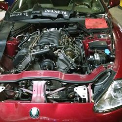 Wellsboro Automotive - Jaguar engine teardown at our shop