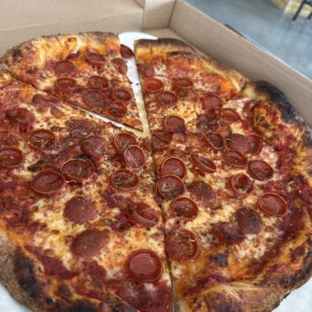 AJ's Pizza Joint - Uncle Roni loaded with pepperonis! - Pizza Near Me - Minneola, Florida