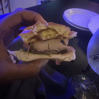 Avenue Blu - Jerk Chicken sliders . That plantain was GOOD - Southern Near Me - Tampa Bay, Florida