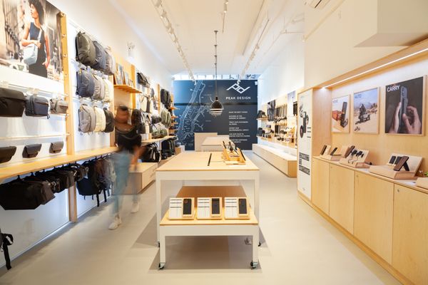 Peak Design NYC Store by null