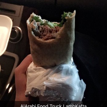 Alarabi Mediterranean Grill - Lamb kafta! Delishh - Food Trucks Near Me - Houston, Texas