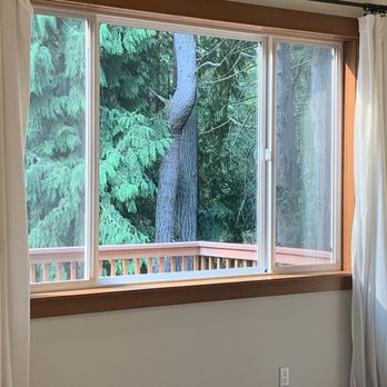 Allen & Sons Window Repair - Living room window AFTER - Windows Installation Near Me - Belfair, Washington Allen & Sons Window Repair - Living room window AFTER - Windows Installation Near Me - Belfair, Washington