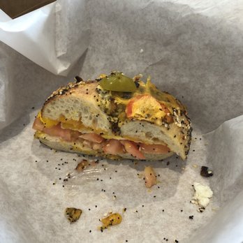 Hank's Bagels - The No. 1 (bagel breakfast sandwich) DELICIOUS. - Coffee & Tea Near Me - Burbank, California Hank's Bagels - The No. 1 (bagel breakfast sandwich) DELICIOUS. - Coffee & Tea Near Me - Burbank, California