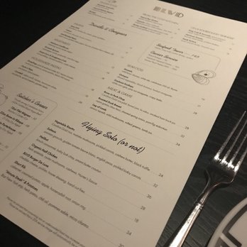 BLVD Steakhouse - The menu! - New American Near Me - Chicago, Illinois